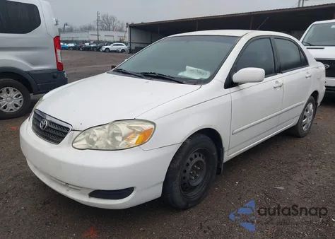 2006 Toyota Corolla Le из США, поврежденный, VIN JTDBR32E460060770